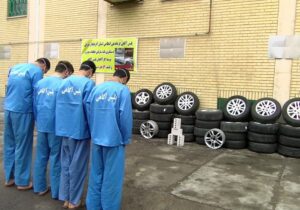 بازداشت سارقان لاستیک خودرو در تبریز