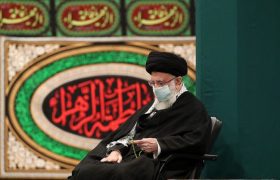 عزاداری شب شهادت حضرت فاطمه‌زهرا (س) با حضور رهبر معظم انقلاب