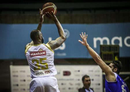 مهرام برنده نبرد صدرنشینان لیگ برتر بسکتبال شد
