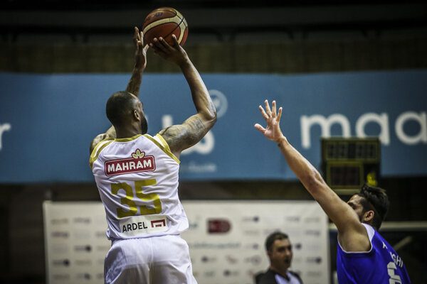 مهرام برنده نبرد صدرنشینان لیگ برتر بسکتبال شد