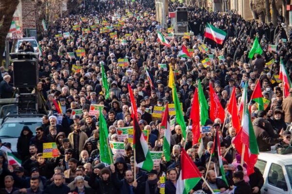 قیام پرشور تبریز در «جمعه خشم» در حمایت از فلسطین