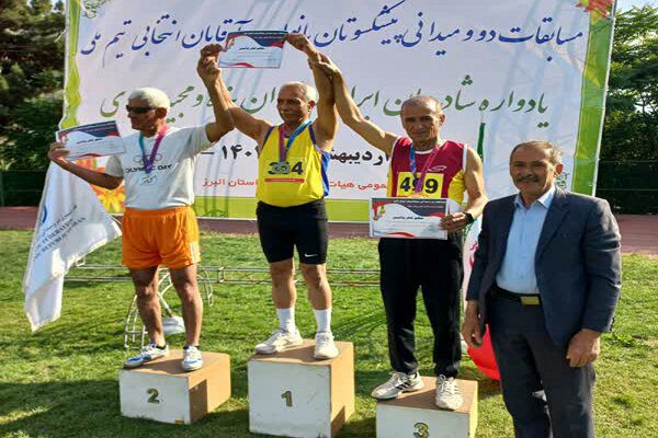 درخشش دانشجوی واحد شهرکرد در مسابقات دو و میدانی پیشکسوتان قهرمانی کشور
