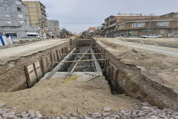 ساخت کانال سیل‌گیر در ارومیه از ۴۰ درصد پیشرفت فیزیکی برخوردار است