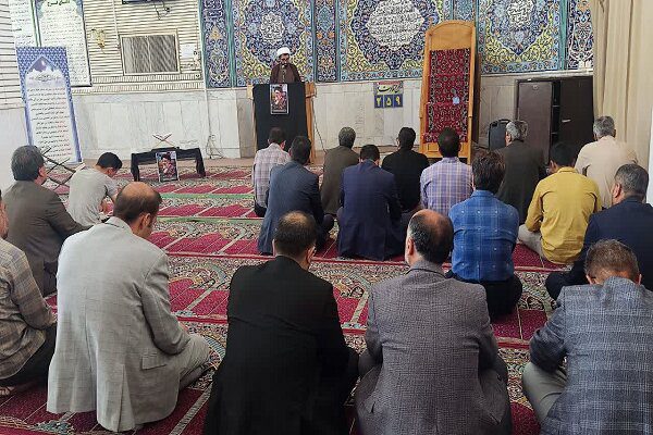 مراسم یادبود و بزرگداشت شهدای خدمت در دانشگاه آزاد شهرکرد