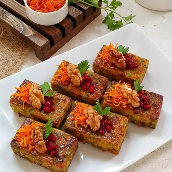 آموزش آشپزی / طرز تهیه کوکوی هفت پیکر تبریزی