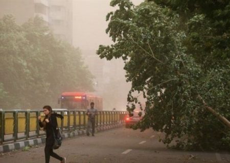 صدور هشدار وزش باد شدید و گردوخاک برای ۲۵ استان