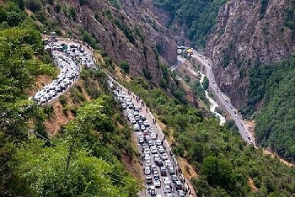 ترافیک نیمه‌سنگین در آزادراه کرج–تهران